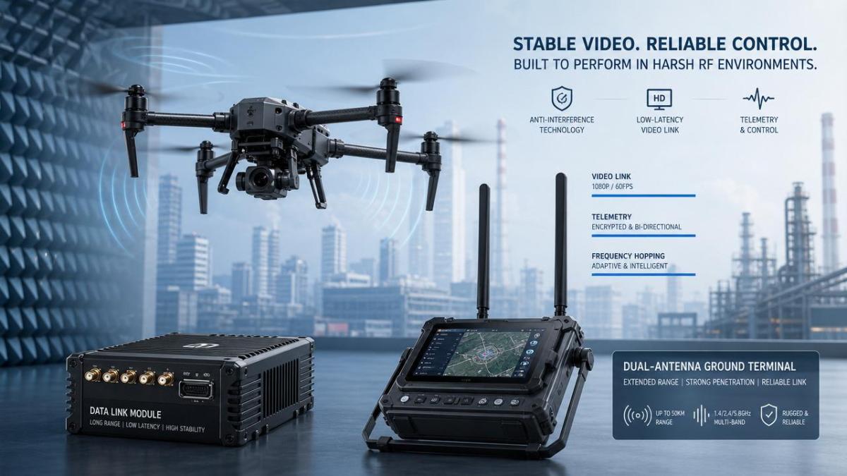 What Breaks First in a UAV Data Link Under Interference What Breaks First in a UAV Data Link Under Interference
