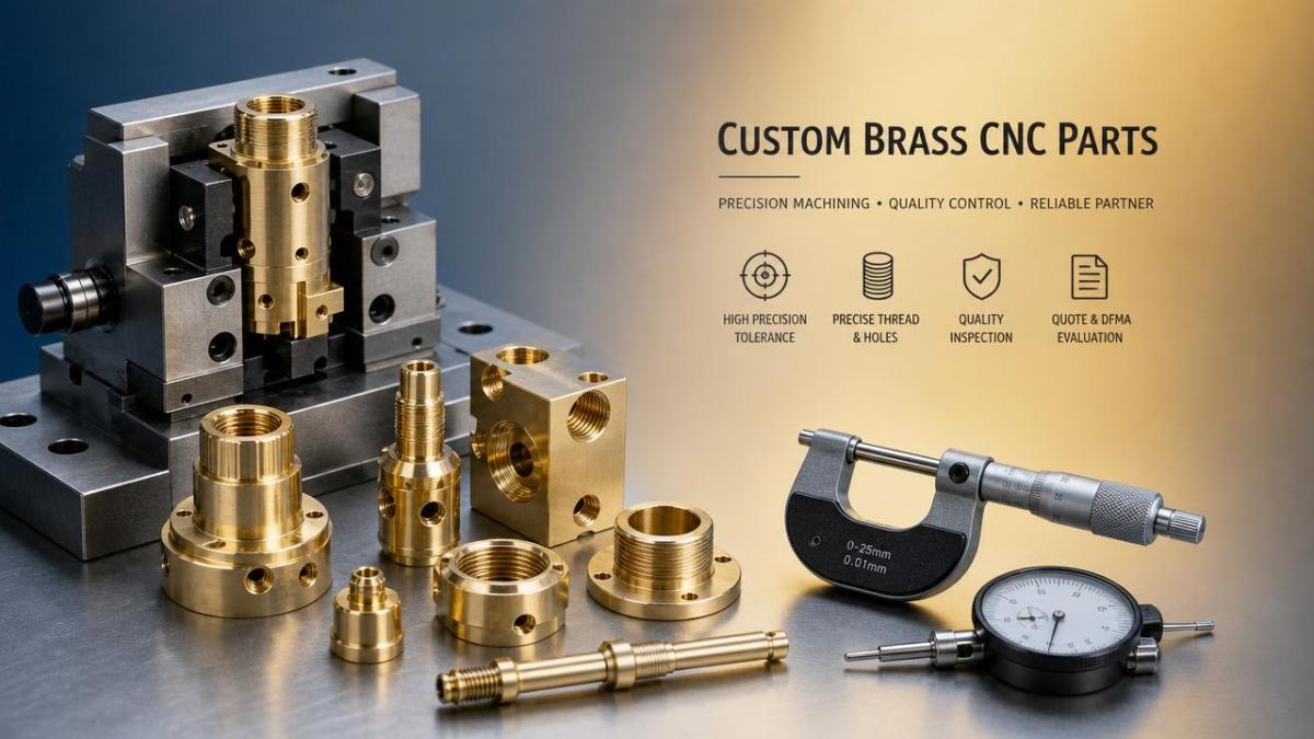 Custom Brass CNC Parts Where Cheap Quotes Usually Fail Custom Brass CNC Parts Where Cheap Quotes Usually Fail