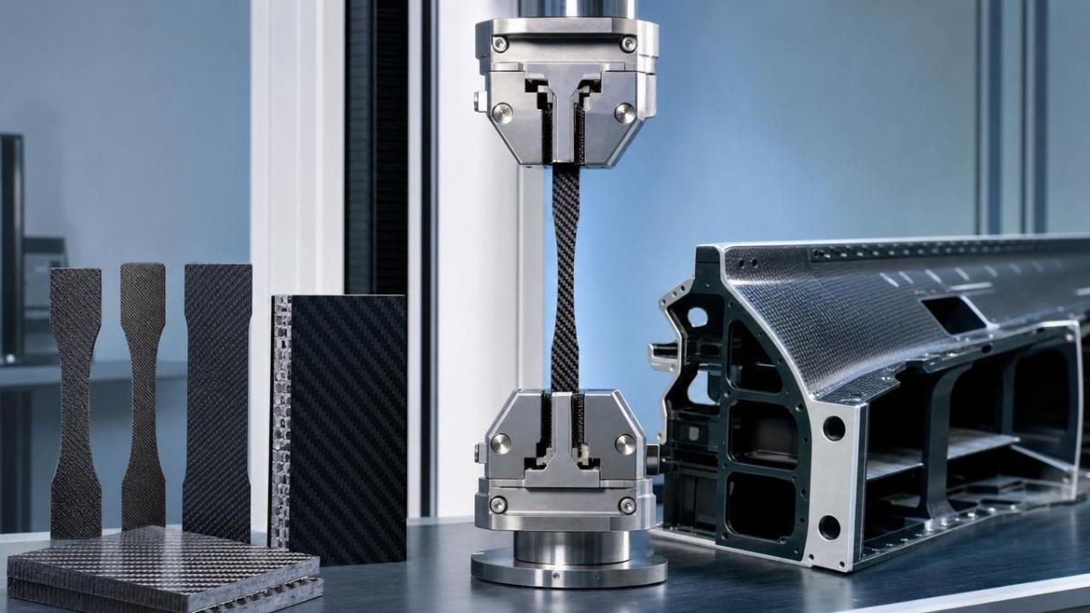 Carbon Fiber Tensile Strength for Aerospace Is Not the Whole Story Carbon Fiber Tensile Strength for Aerospace Is Not the Whole Story
