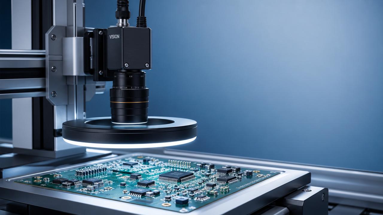 Vision Camera for PCB Inspection and Solder Glare Issues