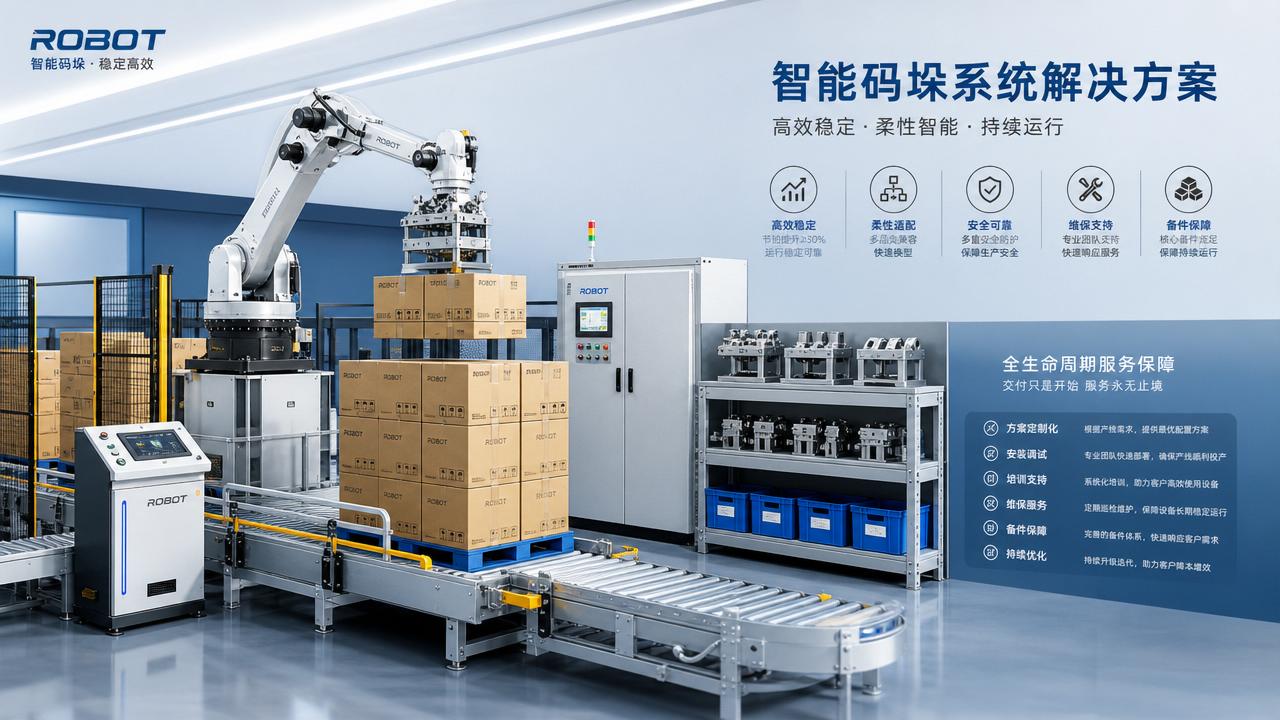 Palletizing Robot Suppliers Compared by Support After Delivery