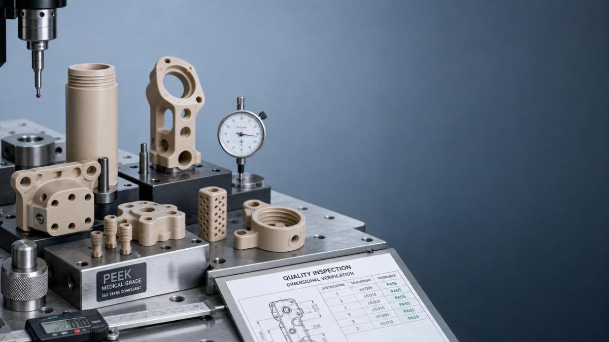 PEEK machining for medical devices: where tolerances fail PEEK machining for medical devices: where tolerances fail