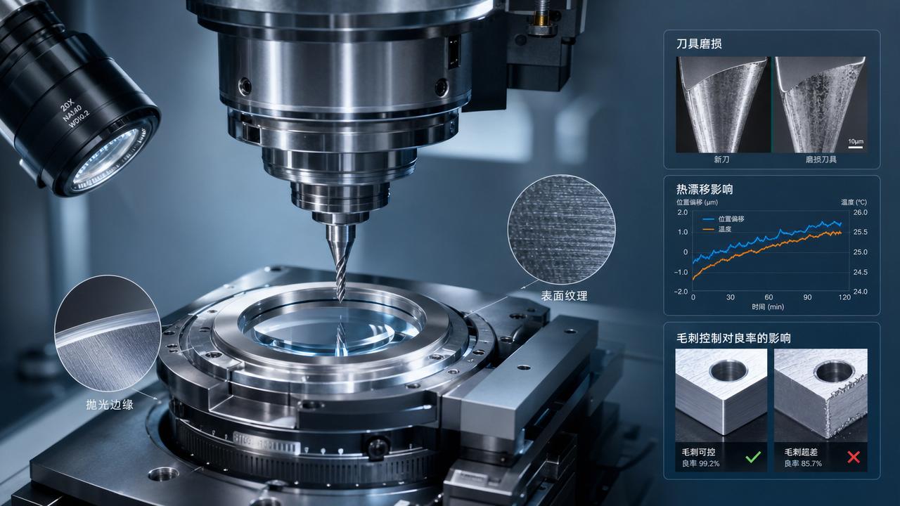 Why micro machining for optical components often misses yield