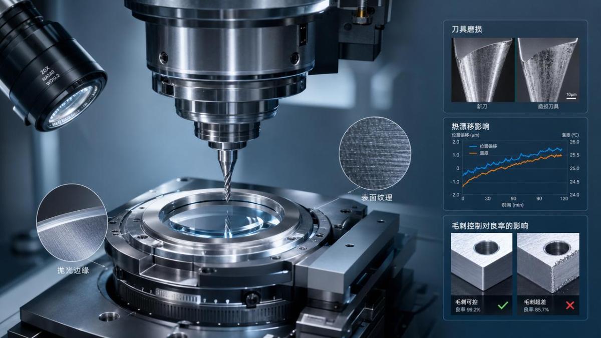 Why micro machining for optical components often misses yield Why micro machining for optical components often misses yield