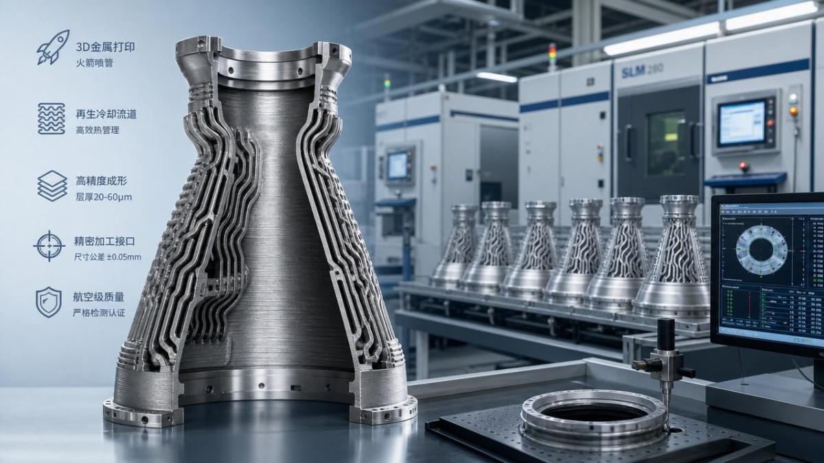 Is 3D Metal Printing Ready for Rocket Nozzle Production Runs? Is 3D Metal Printing Ready for Rocket Nozzle Production Runs?