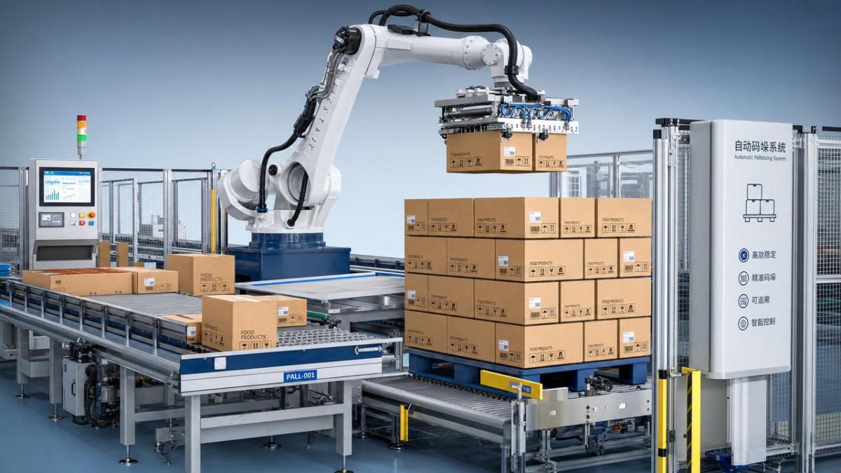 Why food plants are rethinking automated palletizing systems