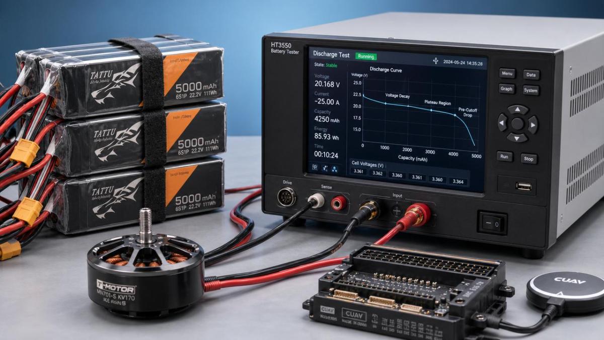 How to read a lipo battery discharge rate curve correctly
