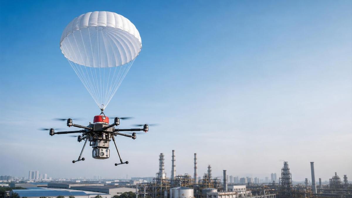When does a drone parachute recovery system make sense When does a drone parachute recovery system make sense