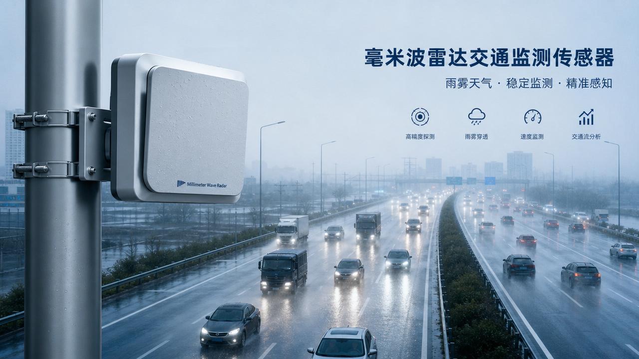 Is radar sensor for traffic monitoring accurate in bad weather