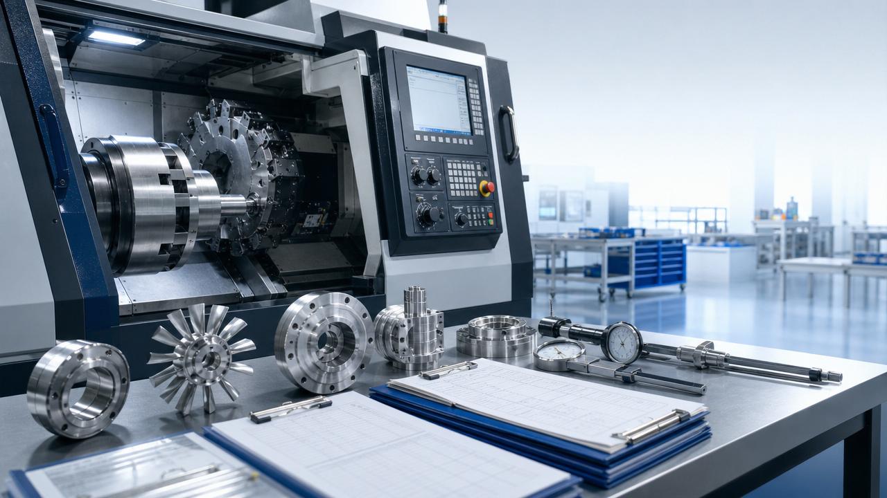 When an aerospace CNC turning factory meets audit standards