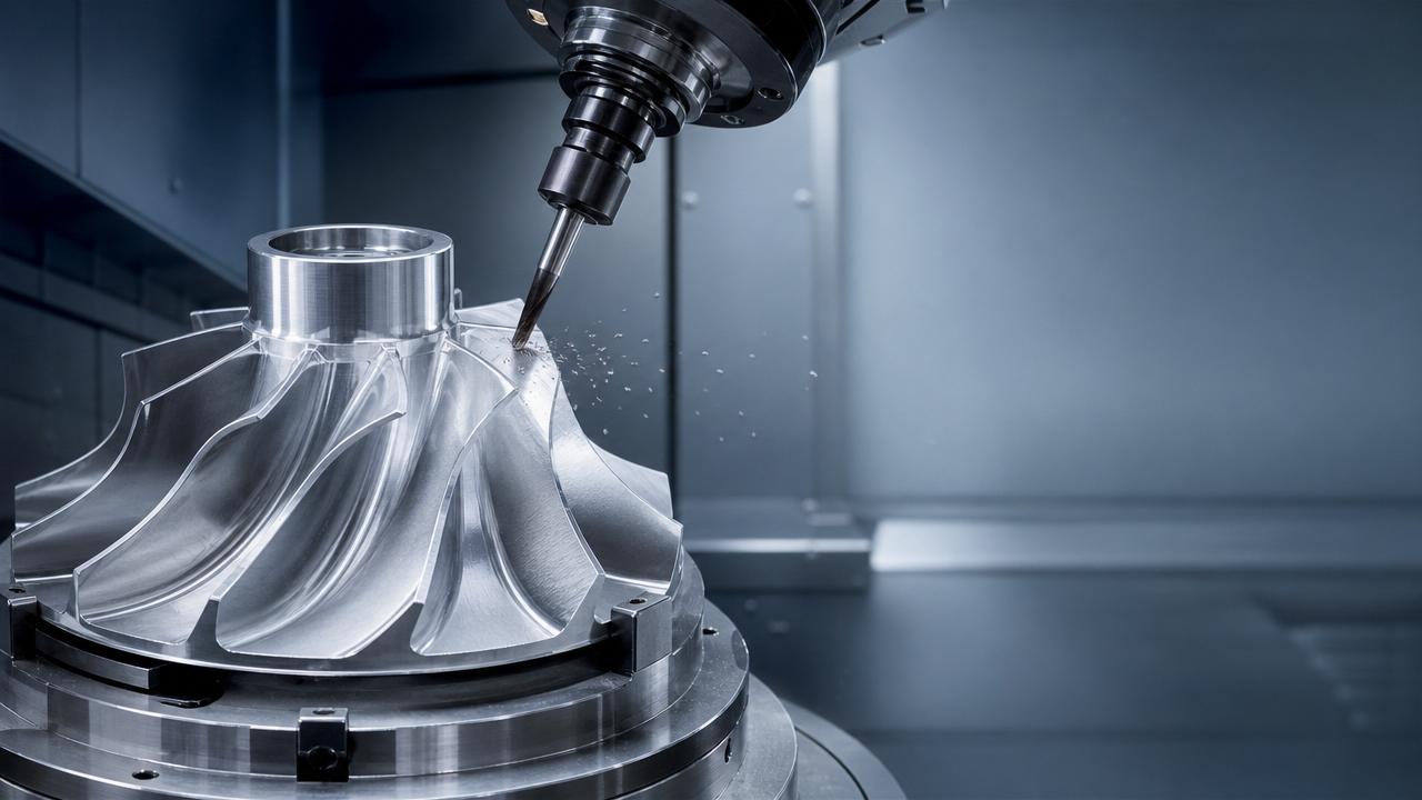 Why 5 axis CNC is critical for stable impeller geometry