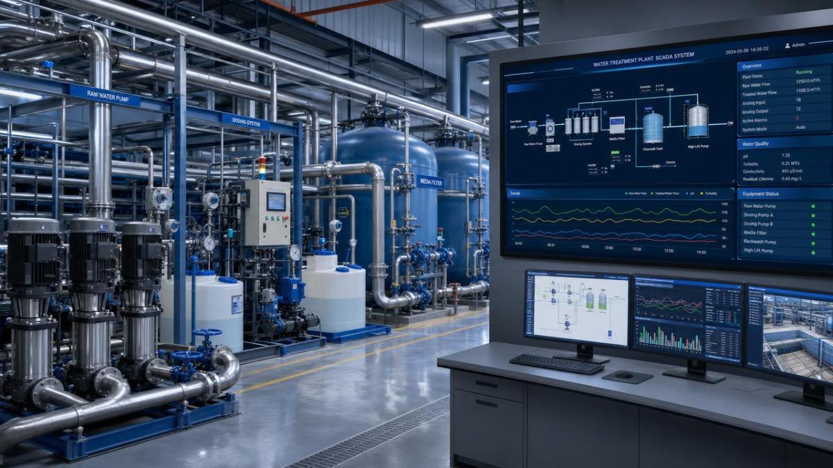 Why SCADA system design matters in water treatment Why SCADA system design matters in water treatment