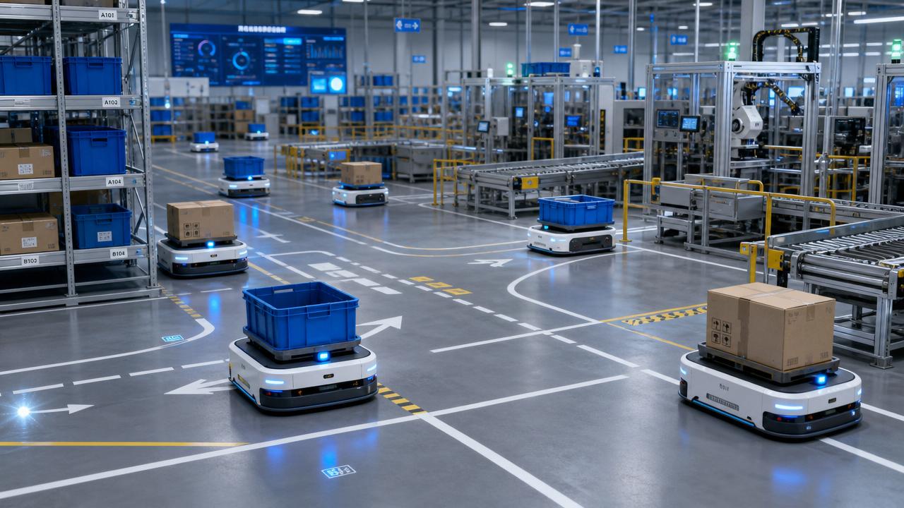 When does an AGV traffic control algorithm fail