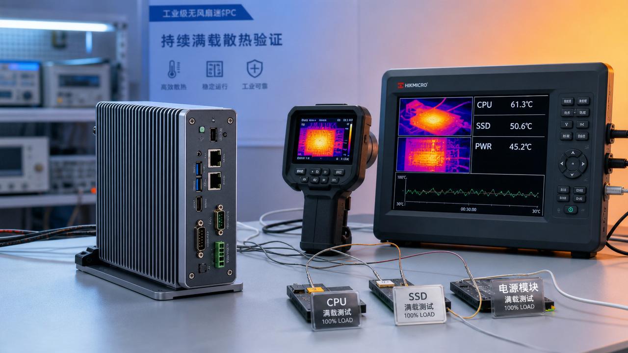 What a fanless PC thermal dissipation test should prove
