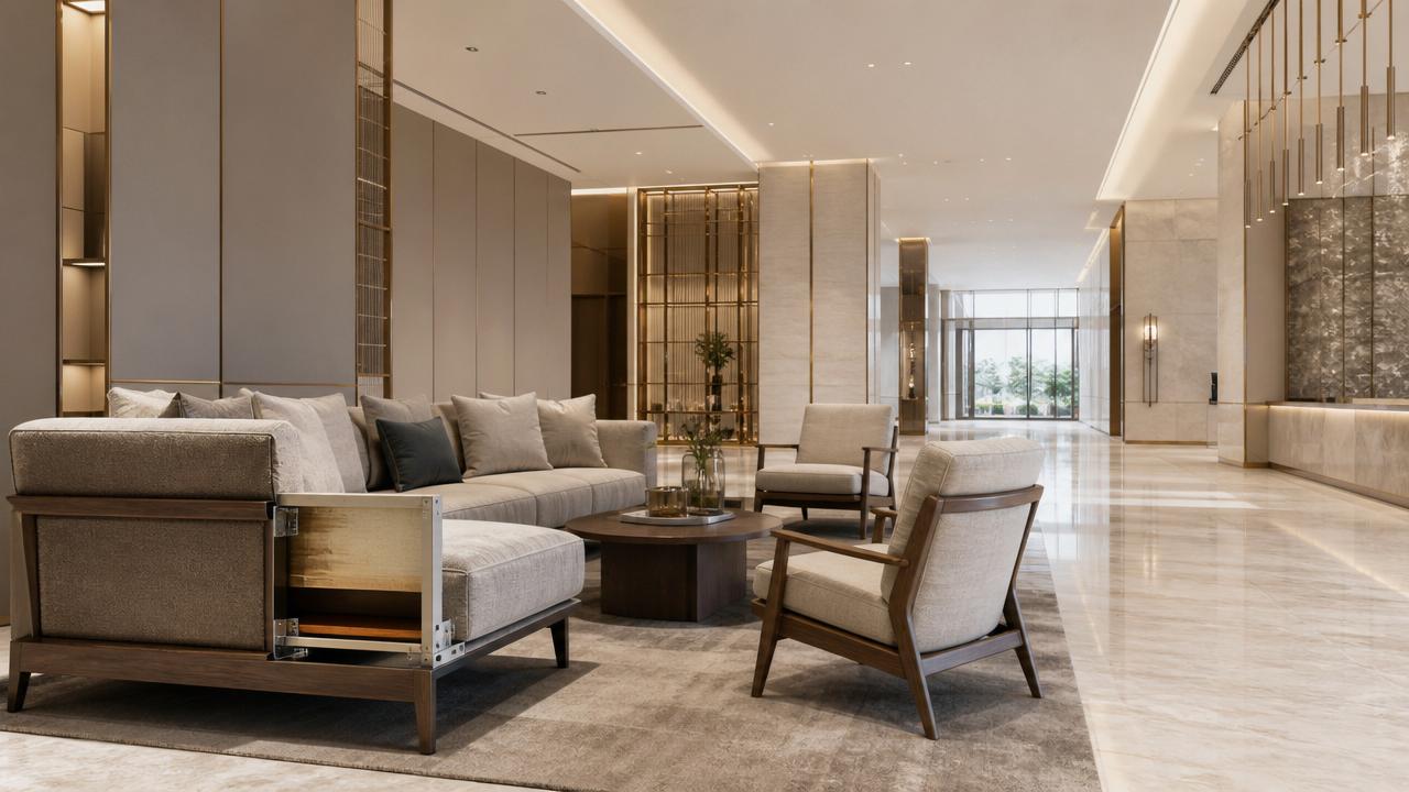 What makes hospitality furniture last in busy hotels?