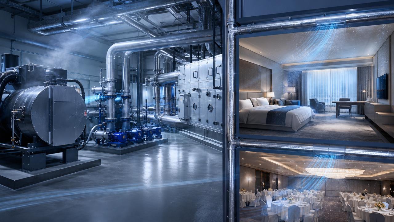 Why do hvac systems for hotels fail peak demand tests?