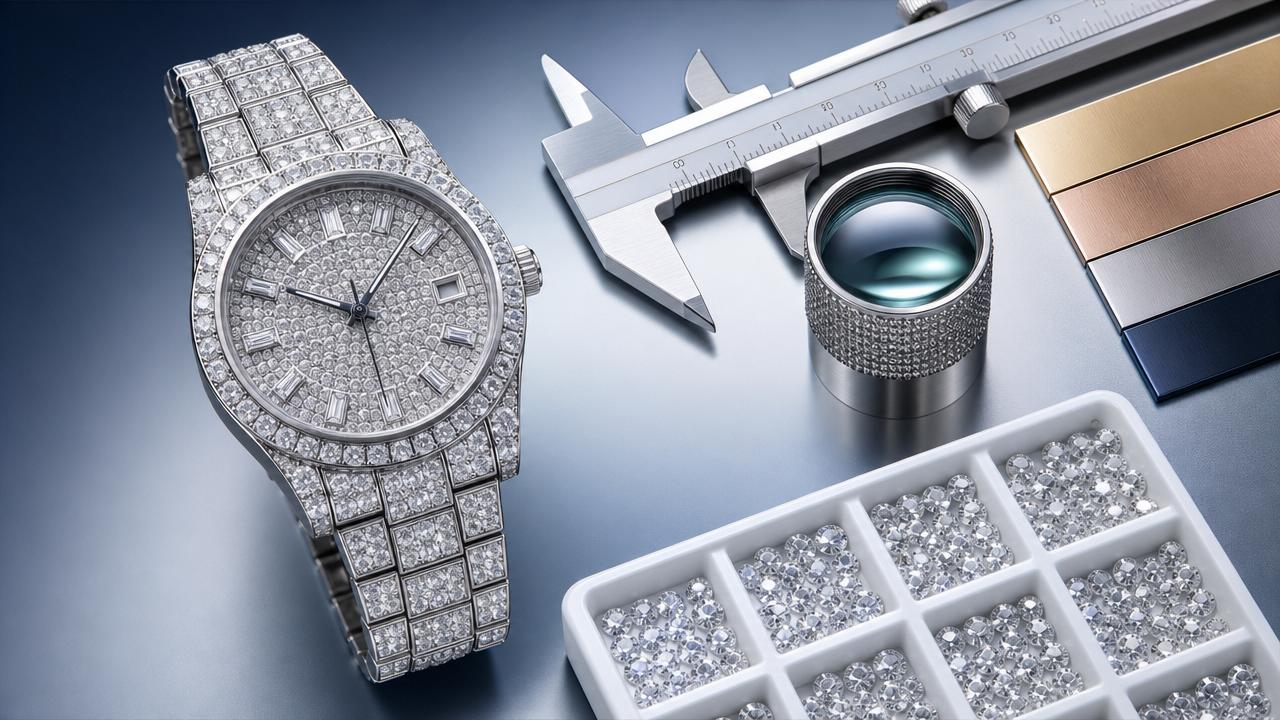 Iced Out Watches Wholesale: How to Check Quality, Plating, and Stones