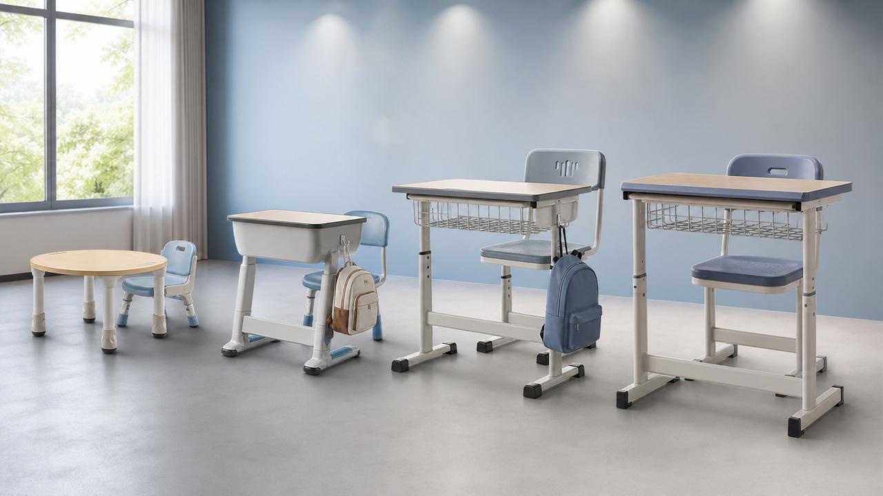 How to Choose School Desks and Chairs Wholesale for Different Classroom Ages