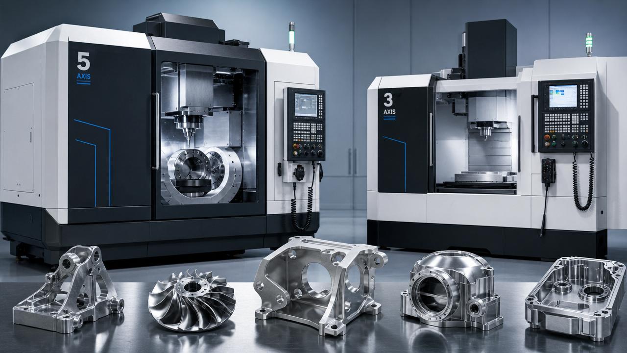 5-Axis CNC vs 3-Axis: When Complex Parts Justify the Extra Investment