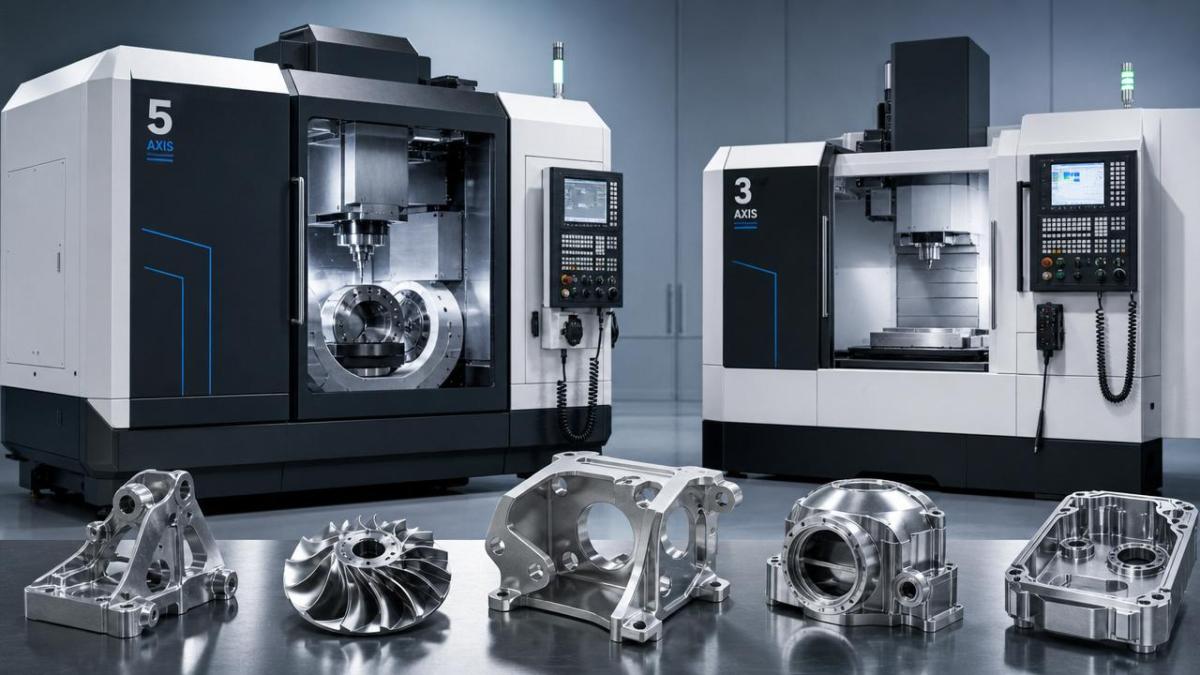 5-Axis CNC vs 3-Axis: When Complex Parts Justify the Extra Investment 5-Axis CNC vs 3-Axis: When Complex Parts Justify the Extra Investment