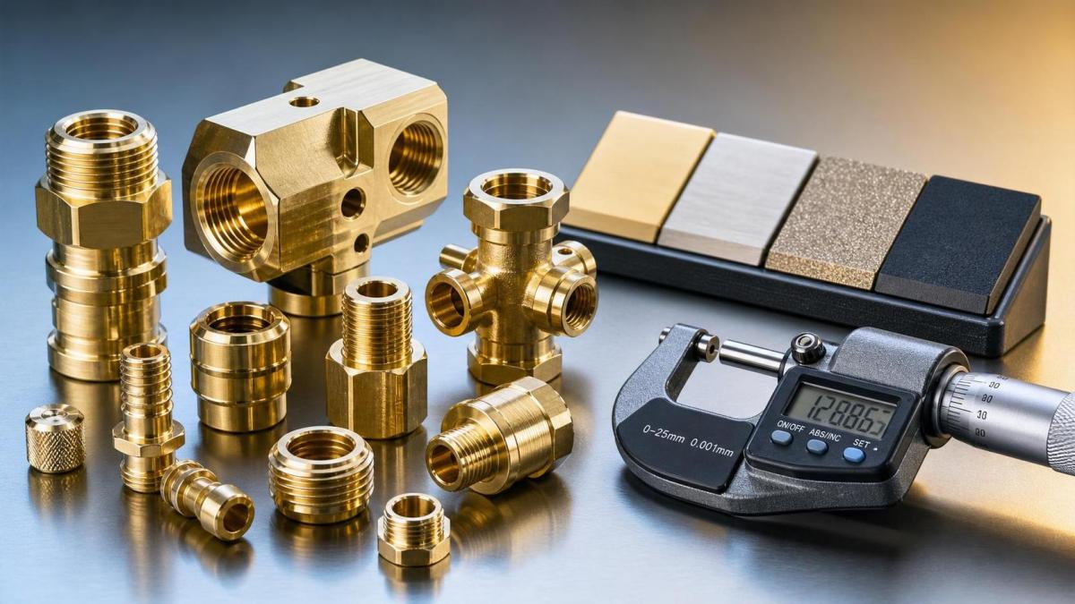 Custom Brass CNC Parts: Tolerances, Surface Finish, and When Brass Is the Right Choice Custom Brass CNC Parts: Tolerances, Surface Finish, and When Brass Is the Right Choice