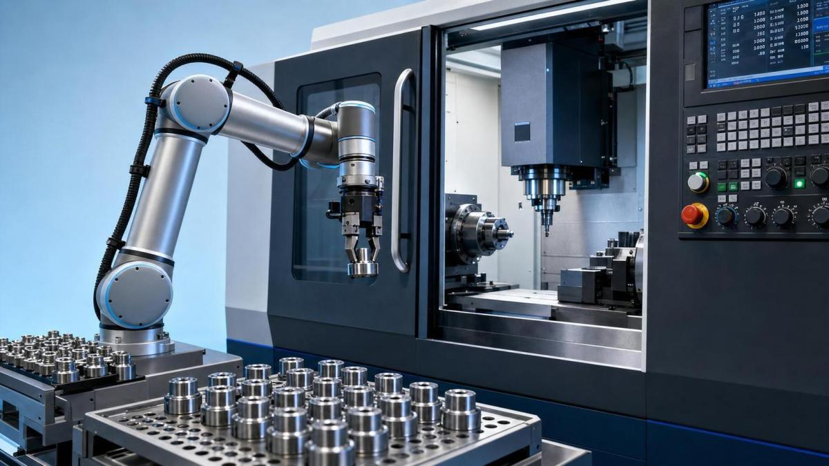 Cobot for CNC Machine Tending: Which Part Sizes, Cycle Times, and CNC Tasks Fit Best? Cobot for CNC Machine Tending: Which Part Sizes, Cycle Times, and CNC Tasks Fit Best?