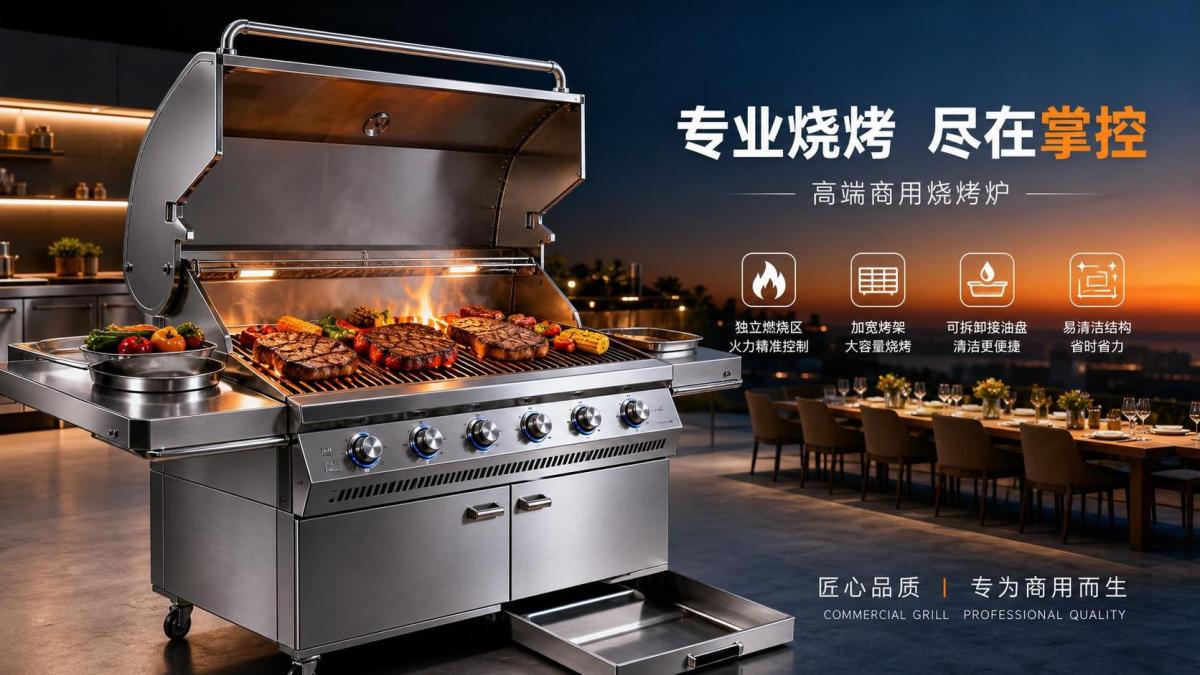 Commercial Barbecue Grills Buying Guide: BTU, Grill Size, Fuel Type, and Cleanup
