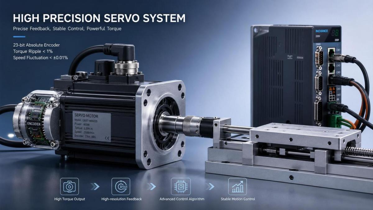 Industrial Servo Motor with Encoder Selection Guide for Precision Motion Control Industrial Servo Motor with Encoder Selection Guide for Precision Motion Control