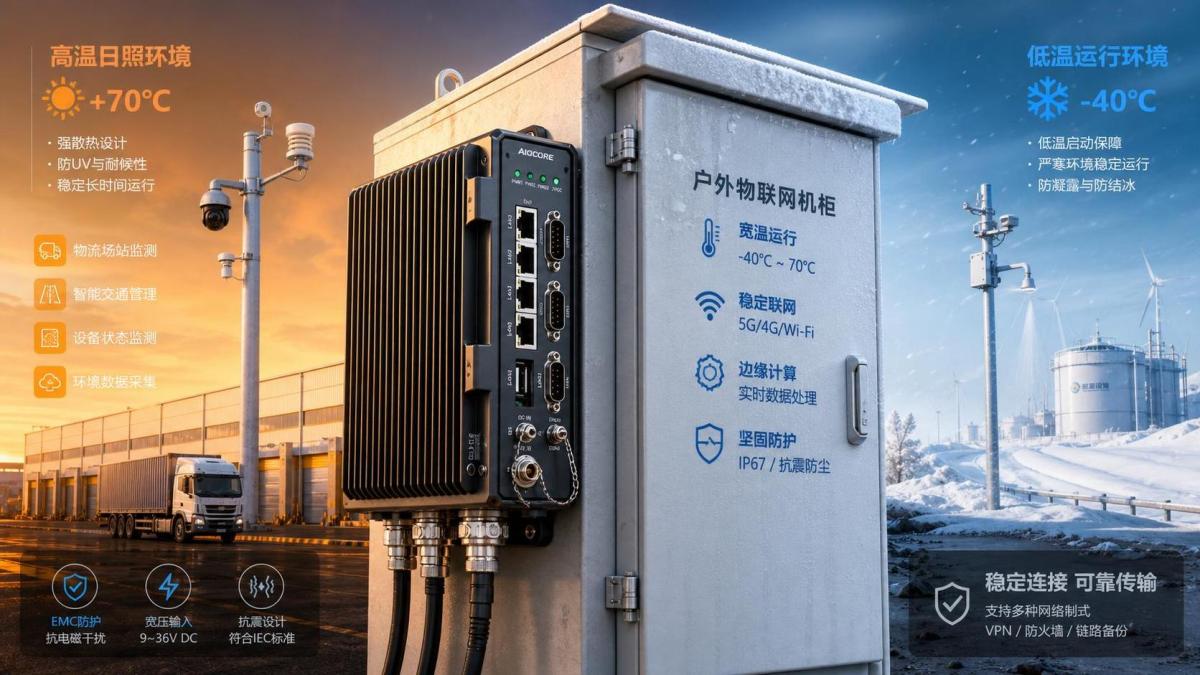 Industrial Edge Devices With Wide Temperature: Key Specs for Outdoor IoT Deployment