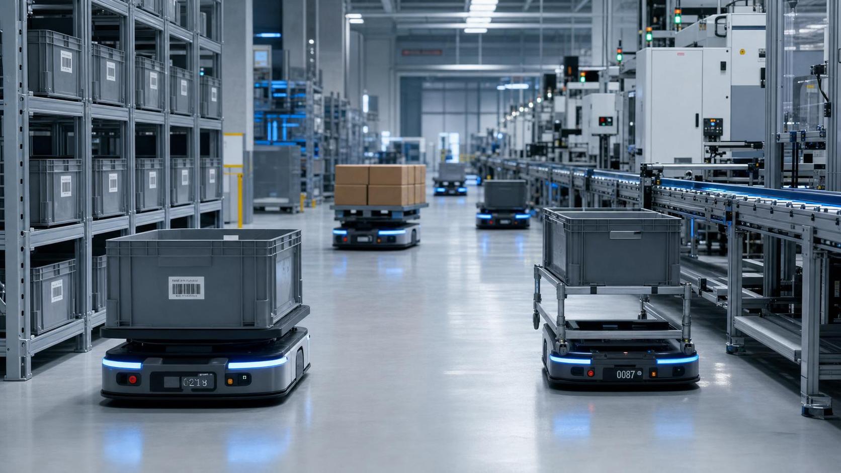 Autonomous Mobile Robot Material Transport: Best-Fit Warehouse and Factory Use Cases