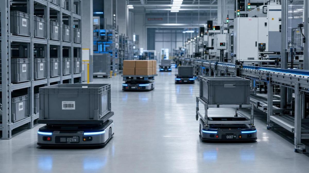 Autonomous Mobile Robot Material Transport: Best-Fit Warehouse and Factory Use Cases Autonomous Mobile Robot Material Transport: Best-Fit Warehouse and Factory Use Cases