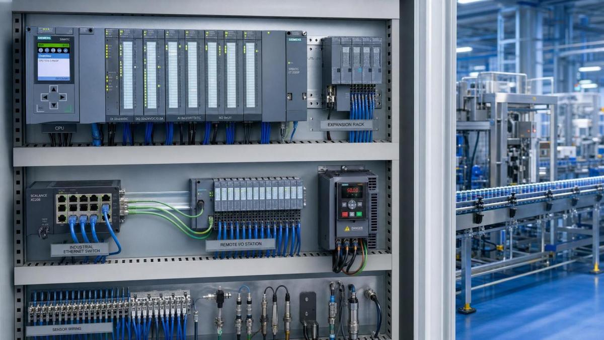 Modular Rack PLC Selection Guide: I|O Capacity, Expansion Limits, and Network Compatibility Modular Rack PLC Selection Guide: I/O Capacity, Expansion Limits, and Network Compatibility