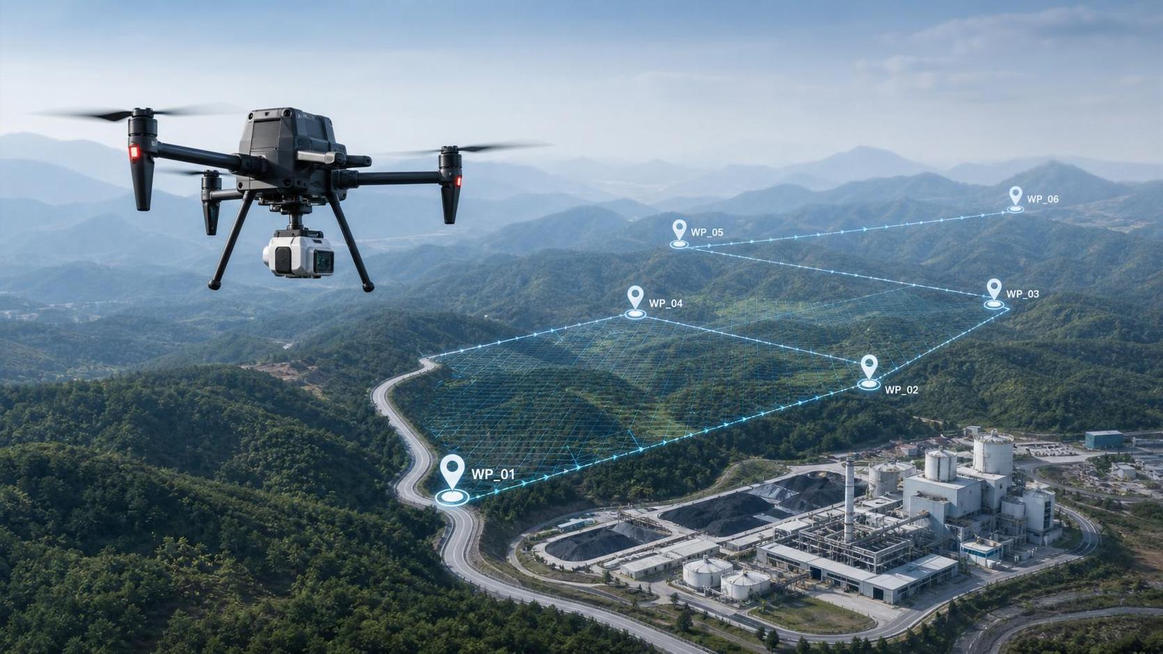 Mapping Drone Waypoint Control: How to Improve Coverage Accuracy on Complex Survey Sites