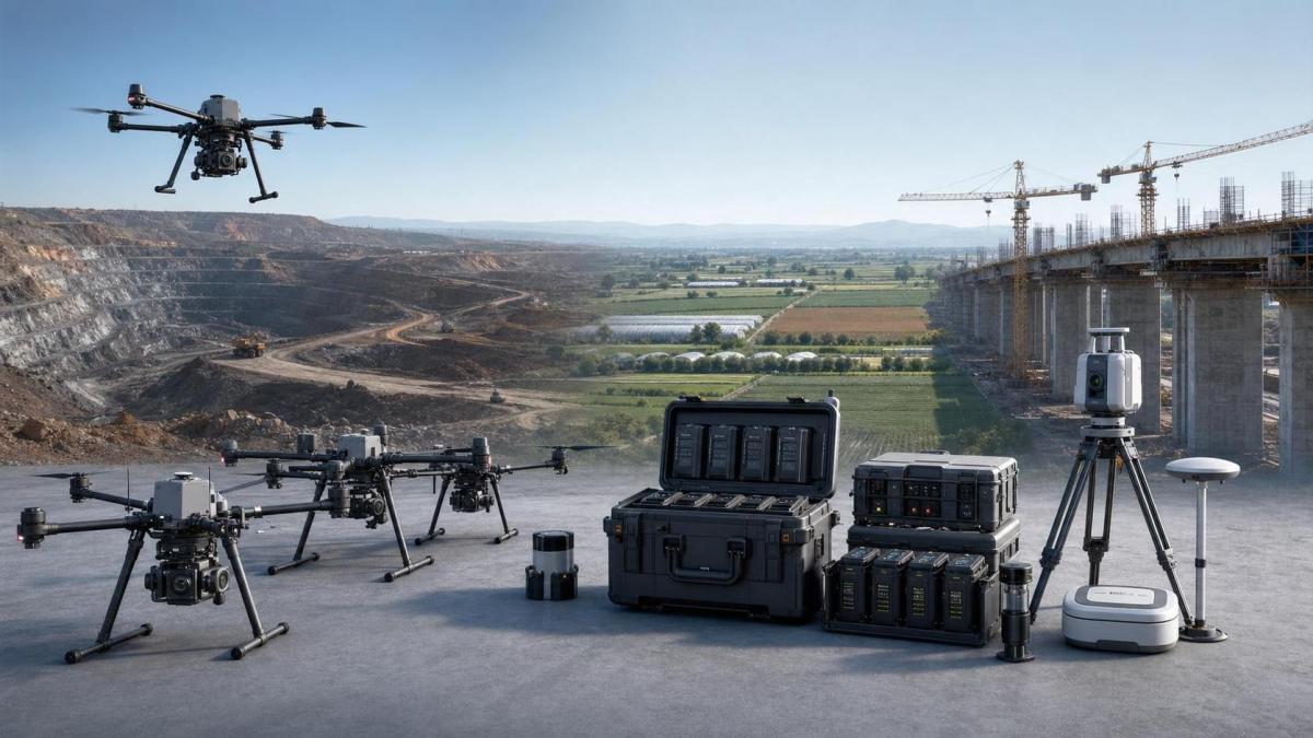 UAV Fleet Management for Mapping: Key Features for Multi-Site Survey Planning