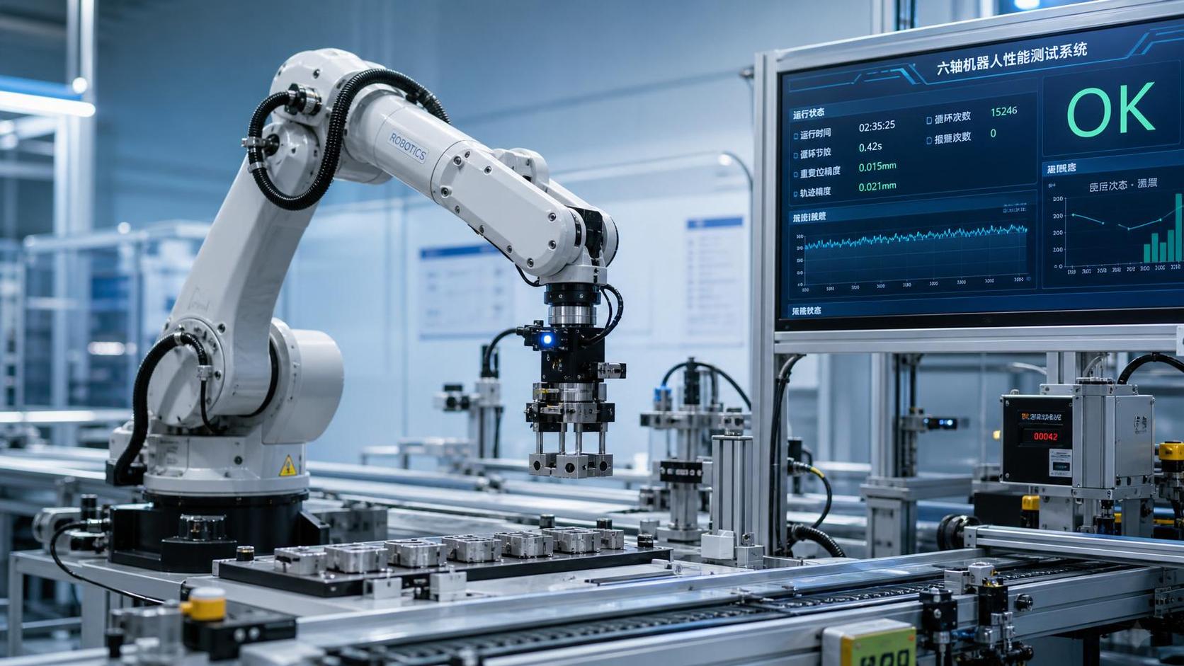 High Speed Robot Testing: Accuracy, Repeatability, Output