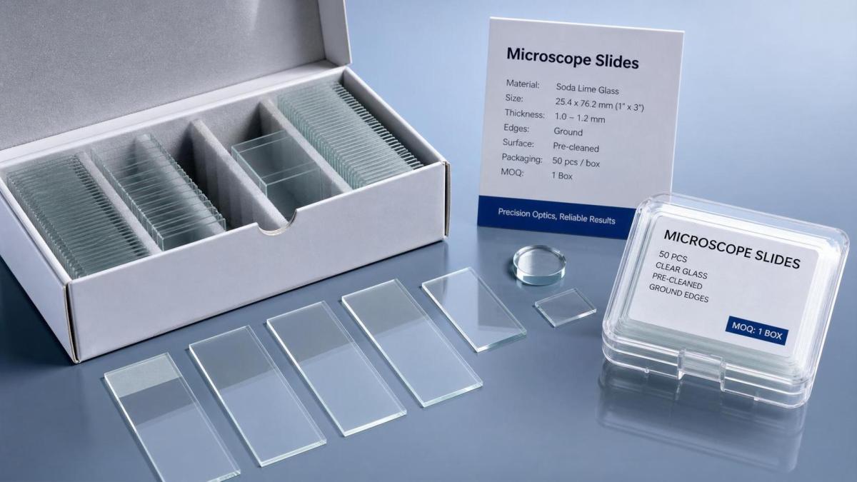 Microscope Slides Wholesale: How to Compare Glass Types, Packaging, and MOQ Microscope Slides Wholesale: How to Compare Glass Types, Packaging, and MOQ