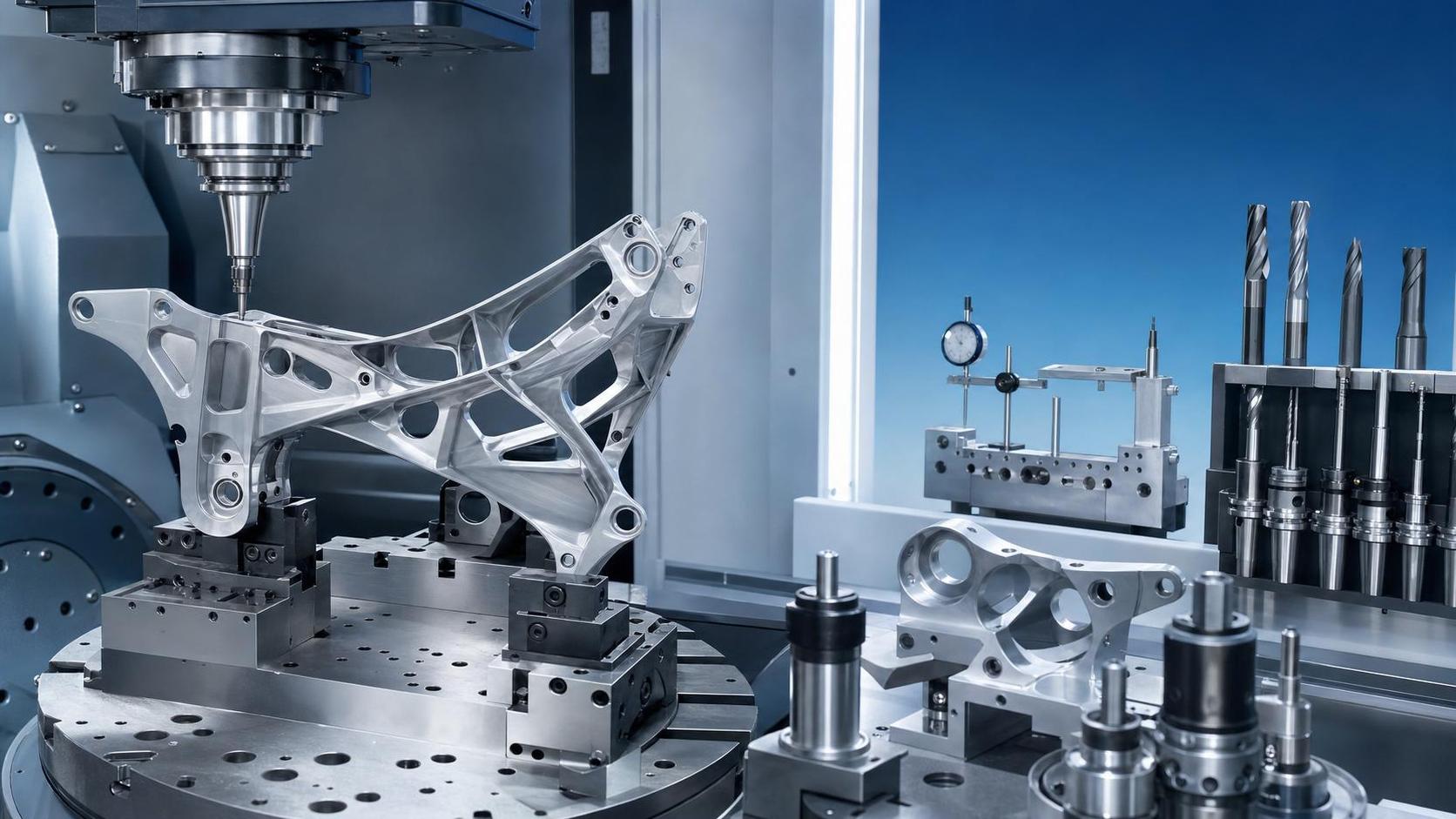 Aerospace Bracket Machining: Tolerance, Material, and 5-Axis Setup Basics