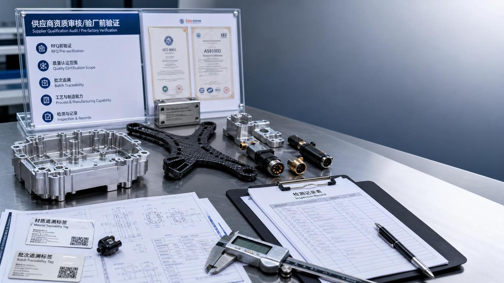 UAV Component Supplier Qualification: What to Verify Before RFQ and Vendor Approval