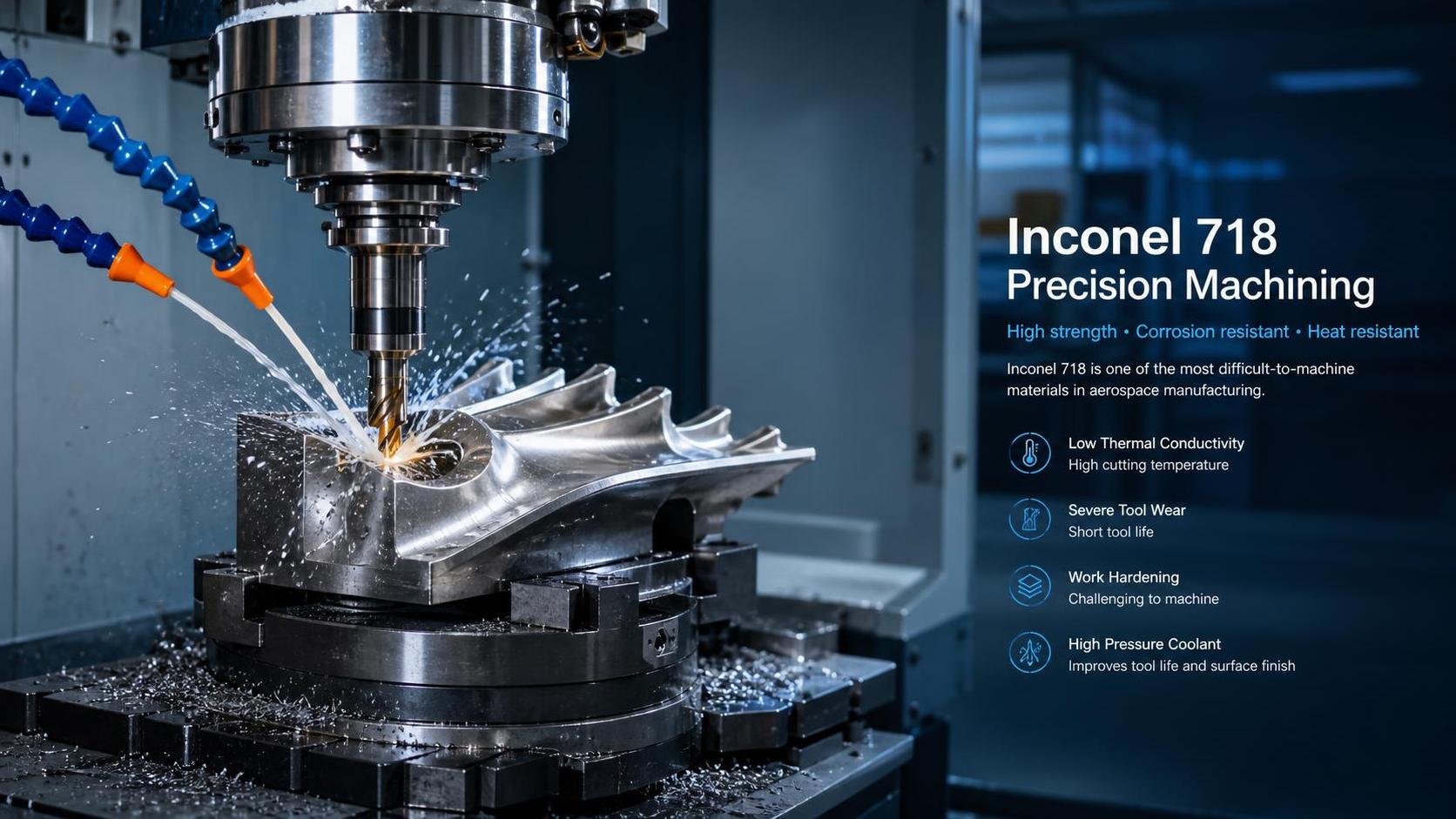 Why Does Inconel 718 Cause Rapid Tool Wear in CNC Machining?