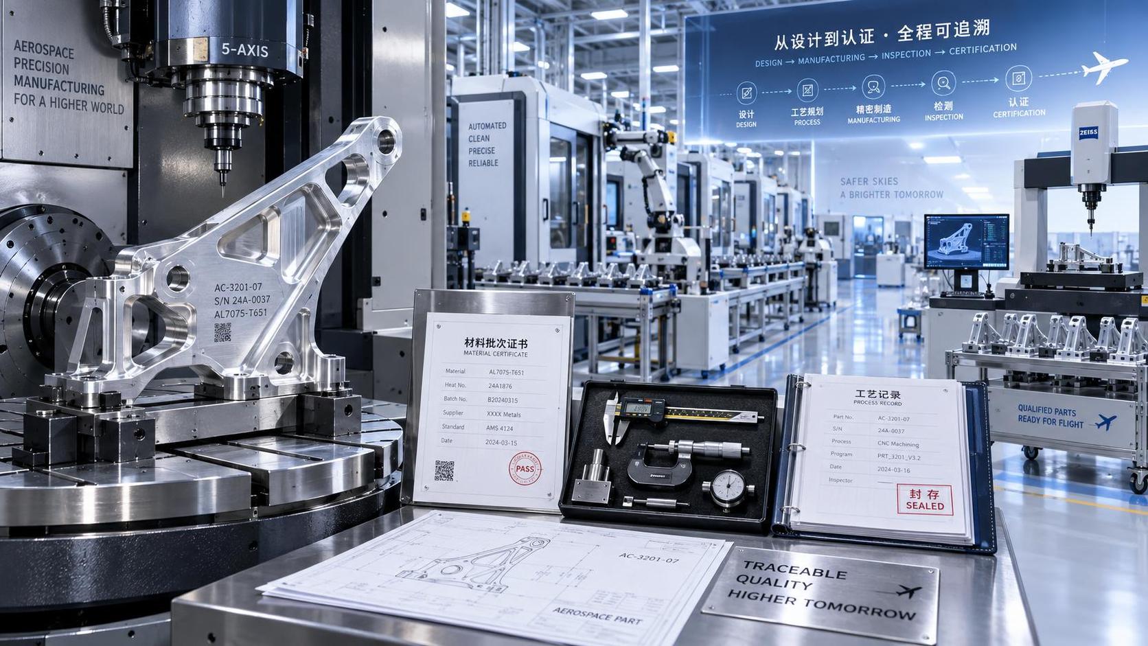 How Aerospace Manufacturers Can Build a Digital Thread From Design to Certified Production