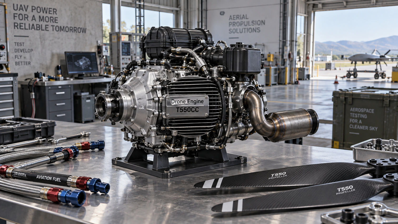 Drone Engine-T550CC Applications: Build the UAV Power System Around the Mission