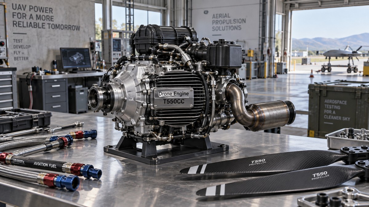 Drone Engine-T550CC Applications: Build the UAV Power System Around the Mission
