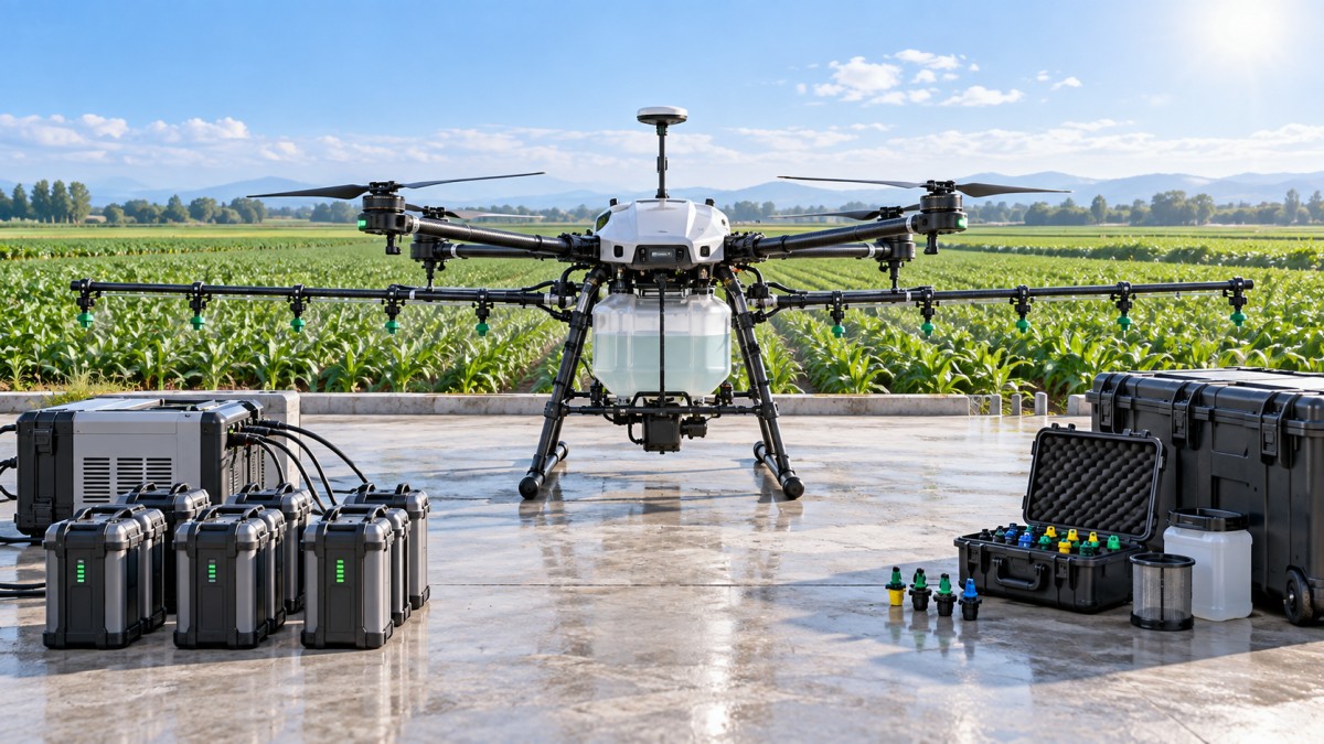 What Is Included in an Agricultural Spraying Drone Price?