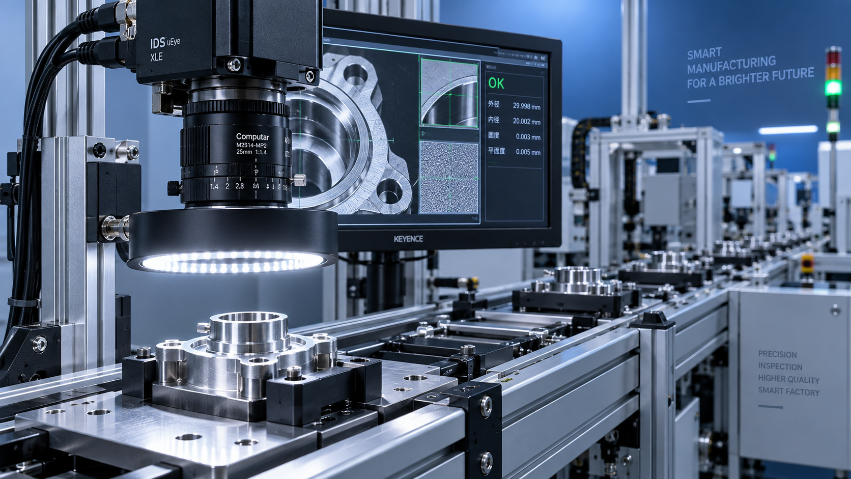How to Select Machine Vision Optics for Accurate Inspection at Different Working Distances