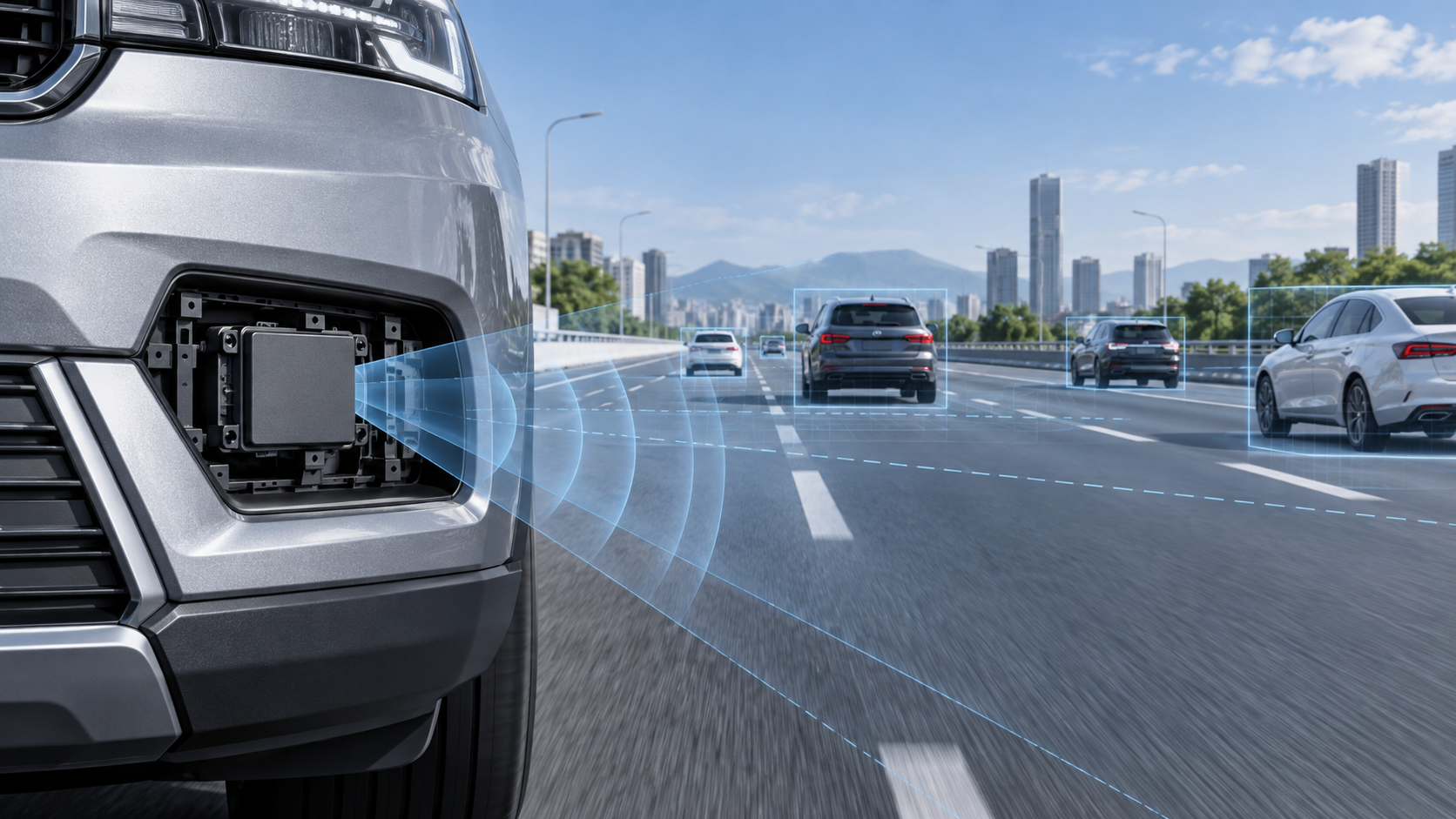 Selecting Automotive Radar Sensor Modules for ADAS Range, Resolution, and Integration