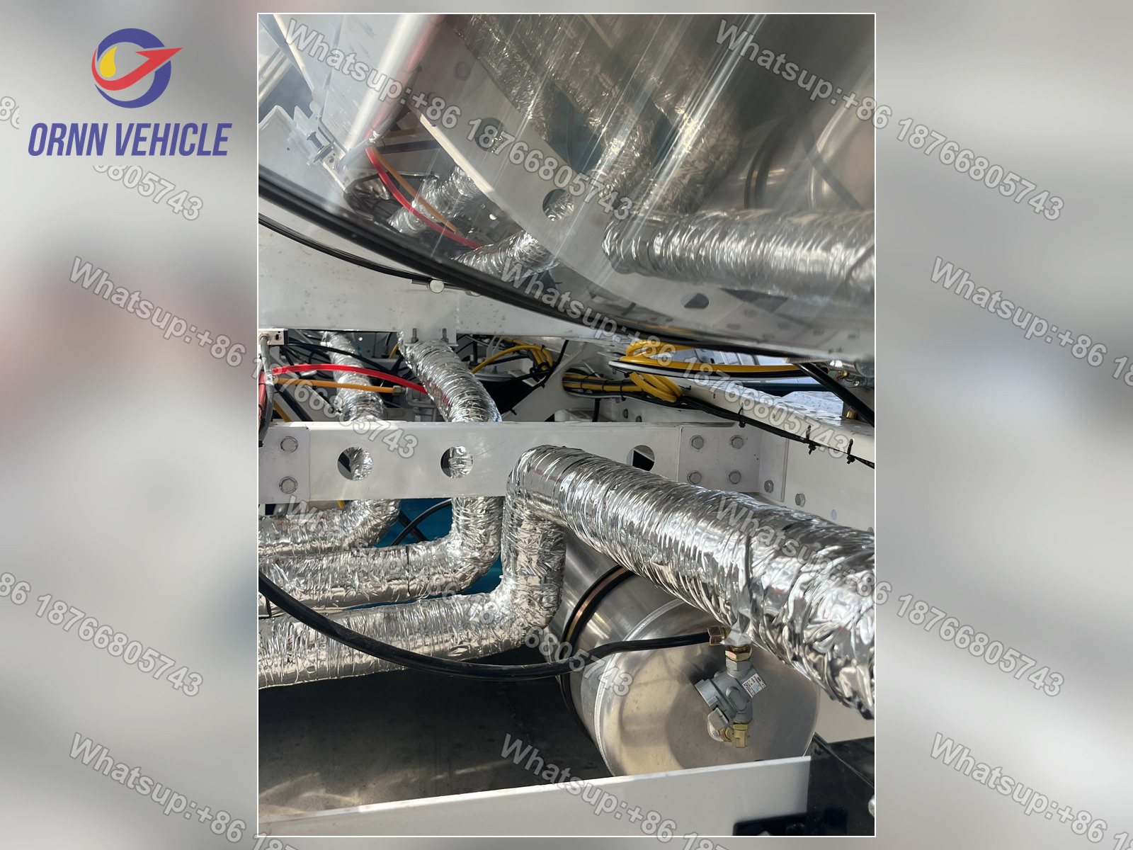 20 m³ Stainless Steel Insulated Milk Tanker Truck