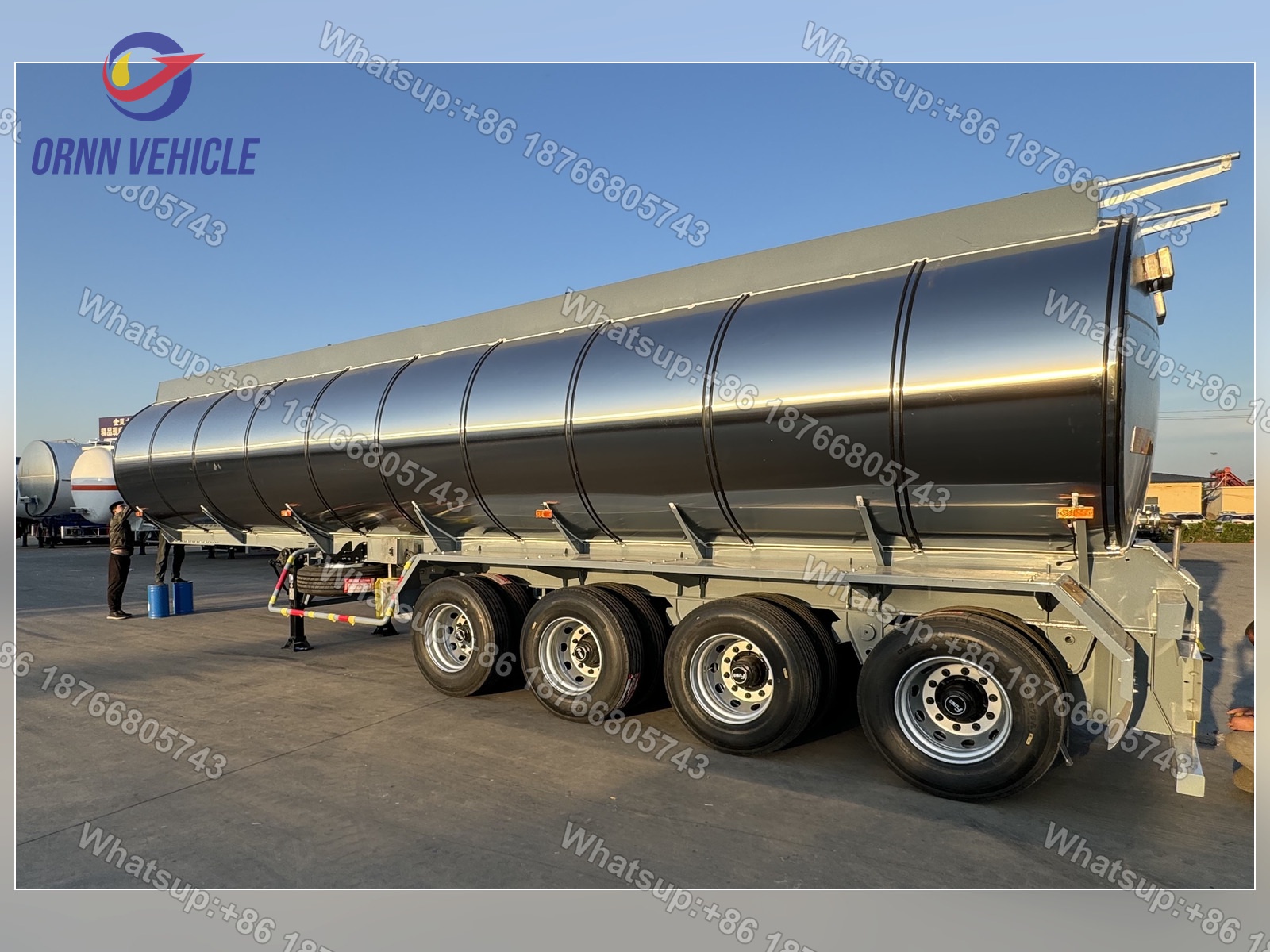 38 m³ Stainless Steel Insulated Palm Oil Tanker