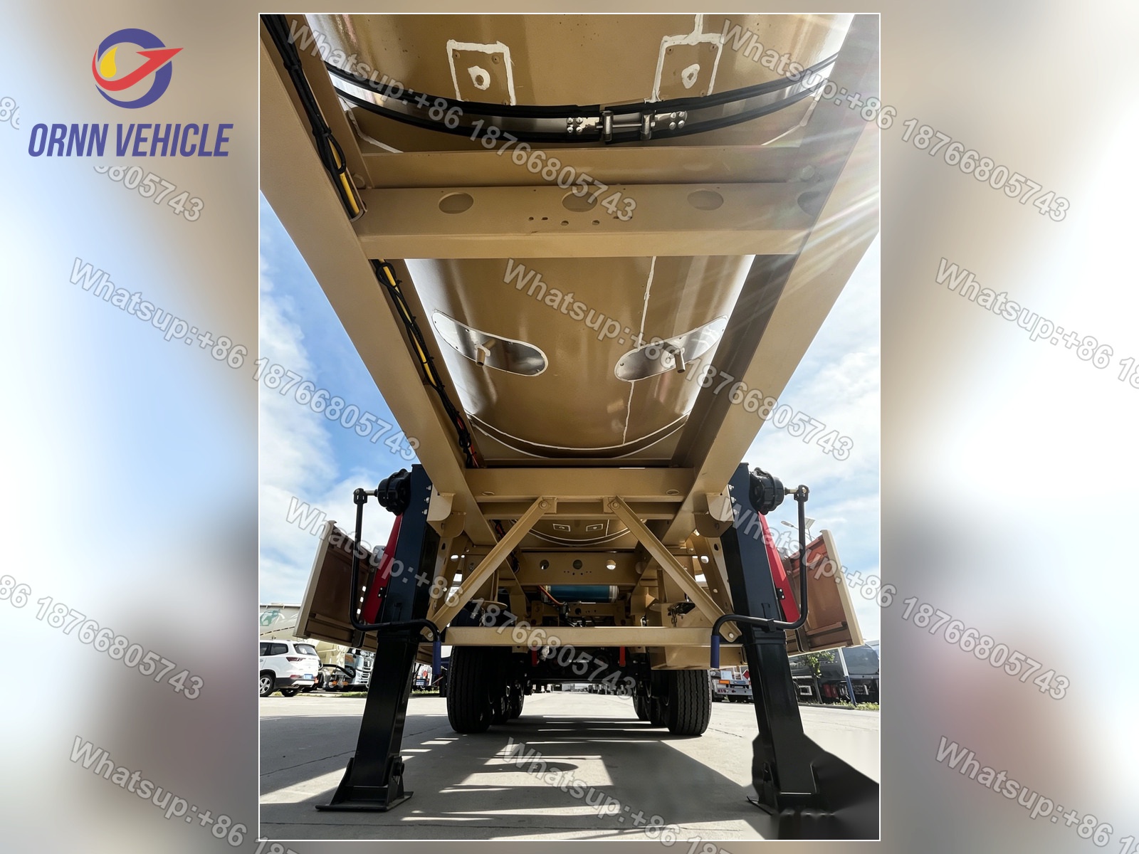 16 m³ Stainless Steel Insulated Molten Sulfur Tanker