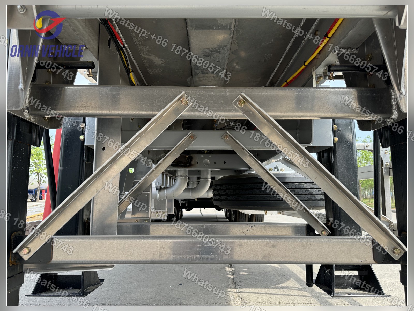40 m³ 5-Compartment Aluminum Alloy Oil Tanker Semi-Trailer