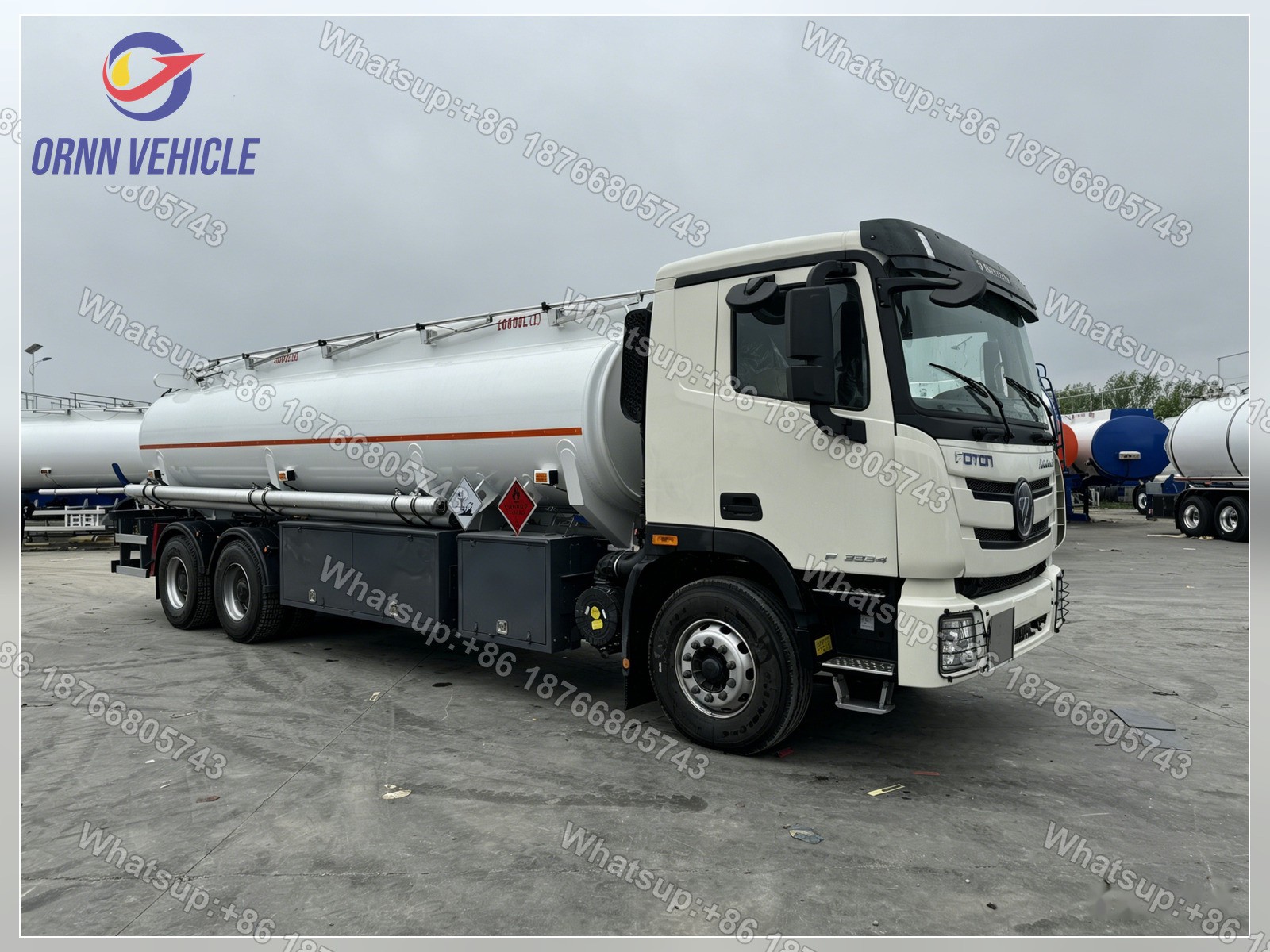 20 m³ 2-Compartment Fuel Tanker Truck